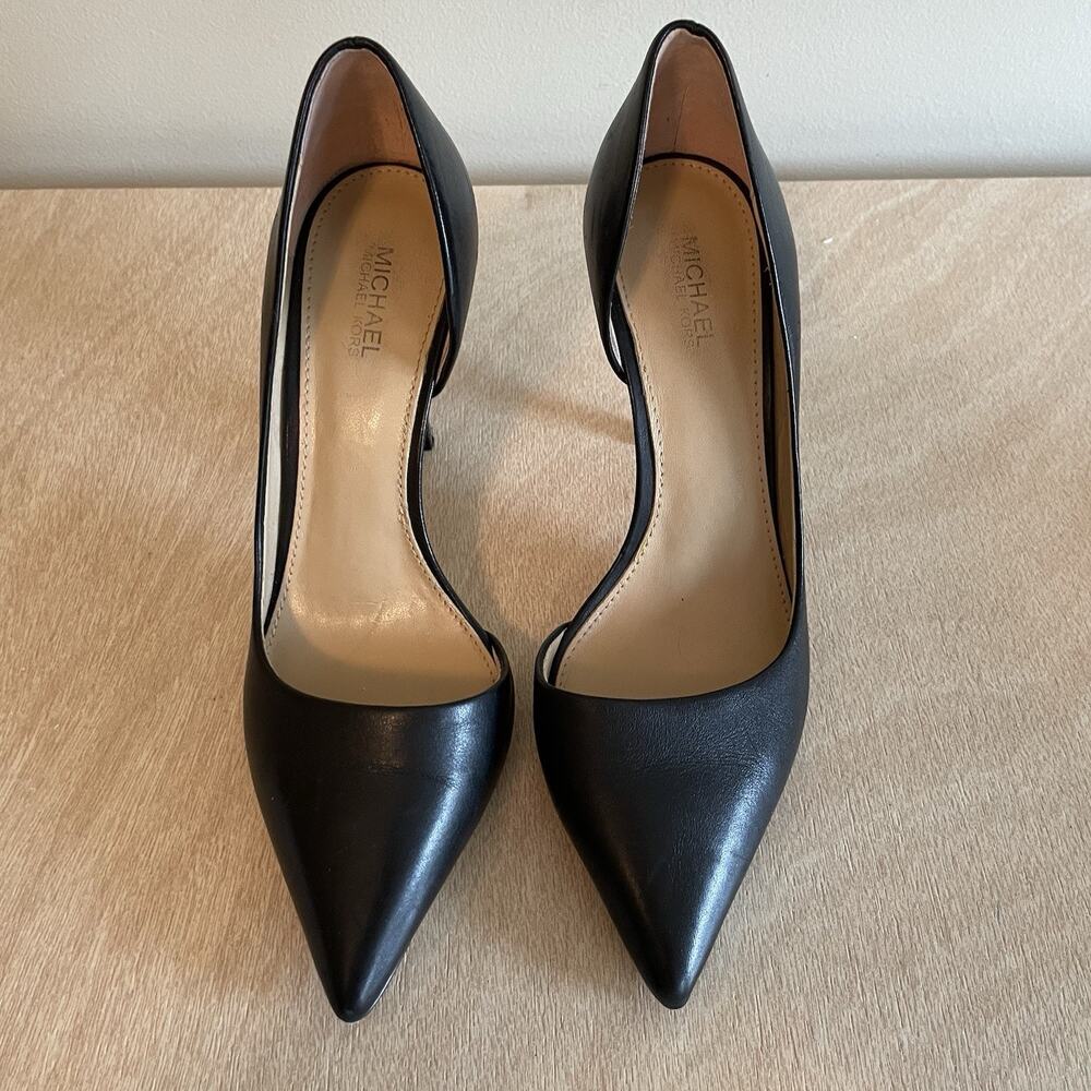 Michael Kors D'Orsay Pointed Toe Pumps - Picture 2 of 11